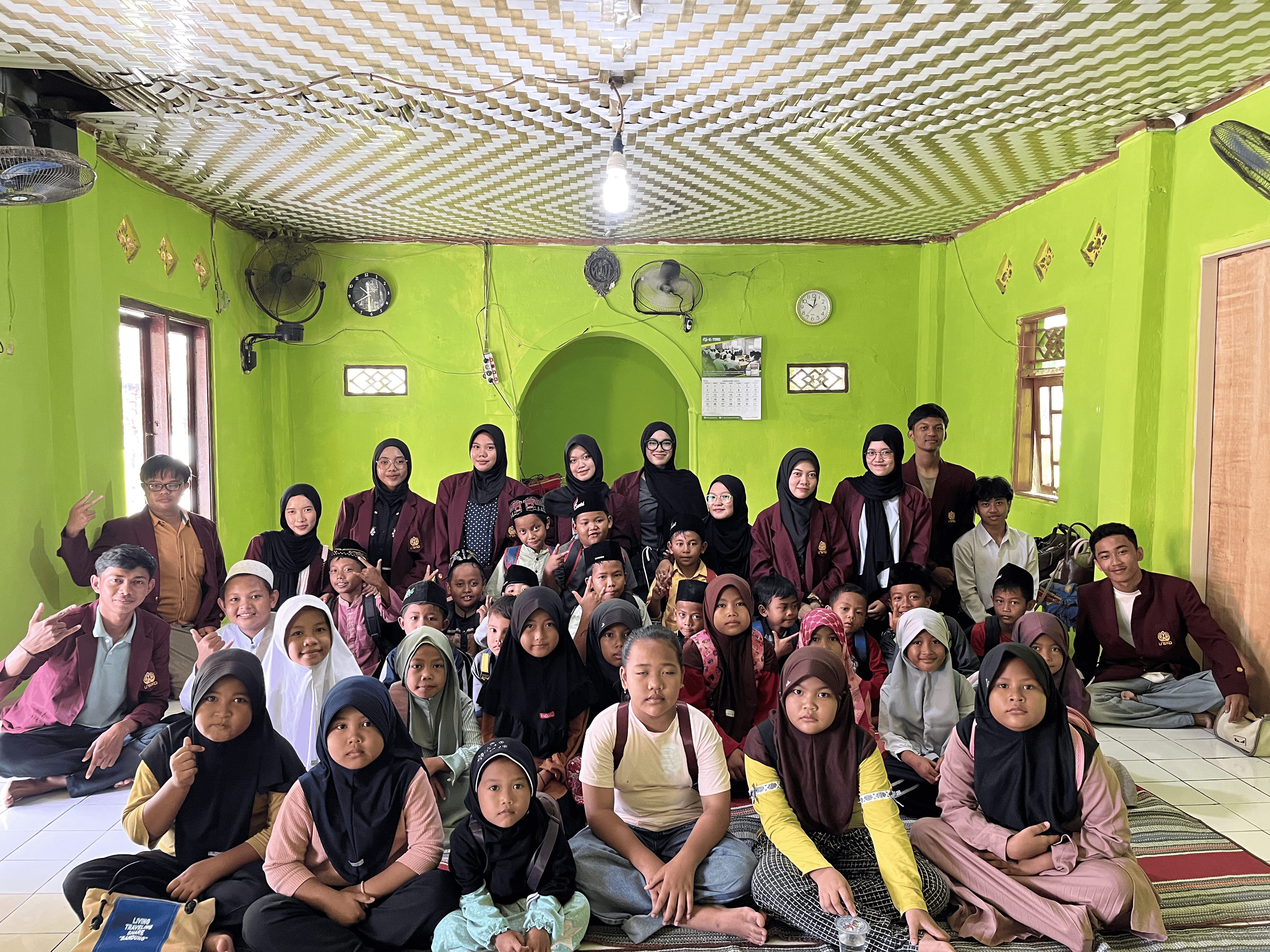 Pemateri menjelaskan tentang berita hoax